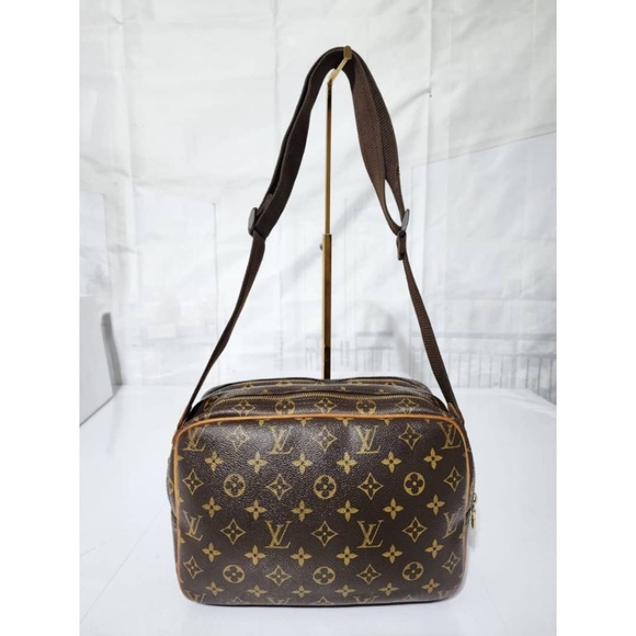 Authentic Louis Vuitton Reporter Shoulder Bag Brown/Beige - Picture 3 of 16